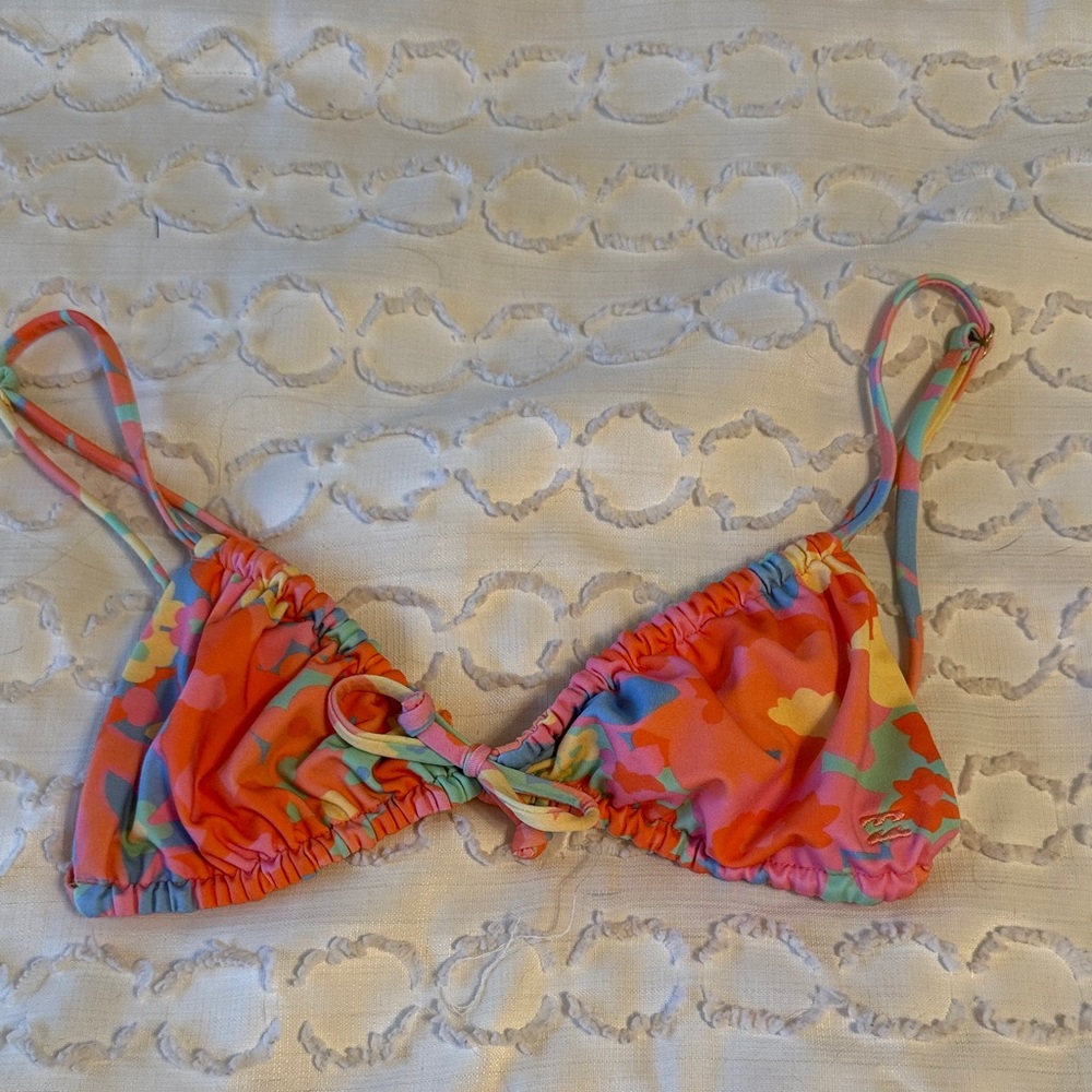 Billabong Multicolor Floral Bikini Top